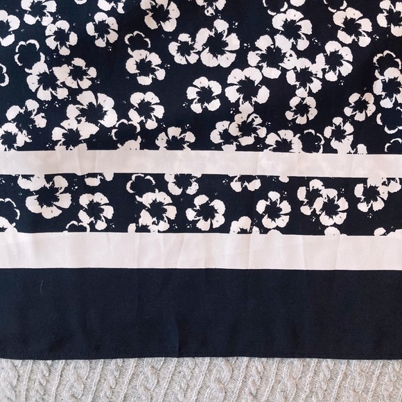 H&M Black & White Floral Sheath Dress - Picture 5 of 8